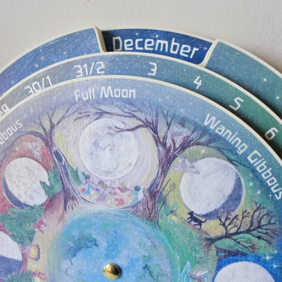 Wilded Family Perpetual Moon Calendar 
