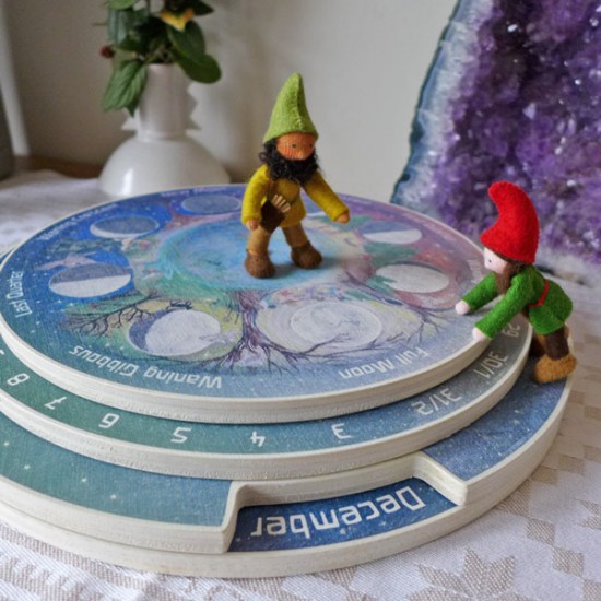 Wilded Family Perpetual Moon Calendar 