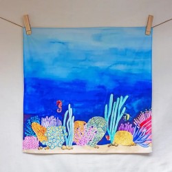Wonderie Organic Playcloth - Ocean