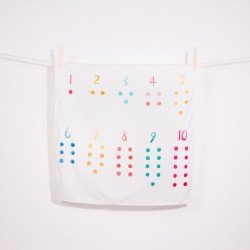 Wonderie Organic Playcloth - First Numbers 
