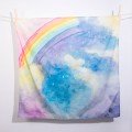 Wonderie Organic Playcloth - Magical Sky