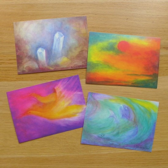 Postcard Set - Jula Scholzen-Gnad -  The Elements