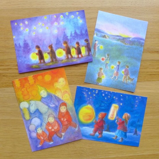 Postcard Set - Lantern Walk