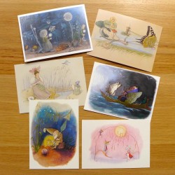 Postcard Set - Ernst Kreidolf - Magical Creatures