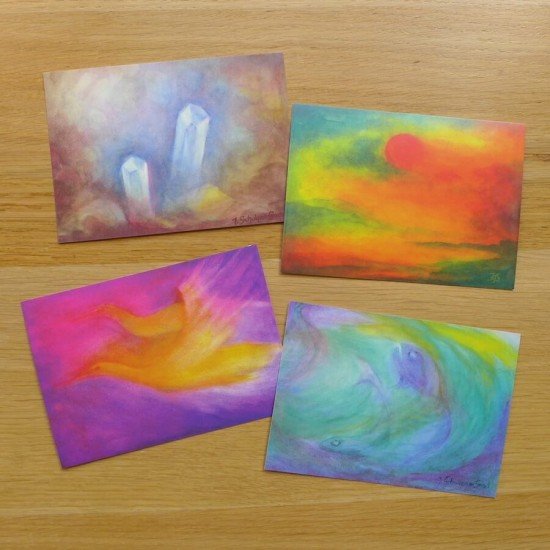 Postcard Set - Jula Scholzen-Gnad -  The Elements